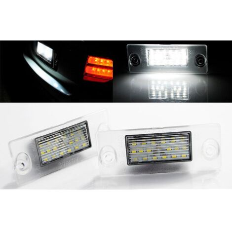 Paire feux de plaque Audi A4 B5 de 1994 a 1998 / A3 de 1997 a 2000 Led-31937276