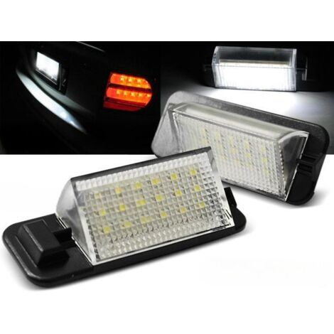 Paire feux de plaque BMW E36 Led-41050107