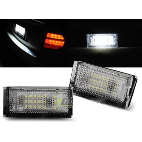 Paire feux de plaque BMW E46 Berline / Break 98-05 Led-31945805