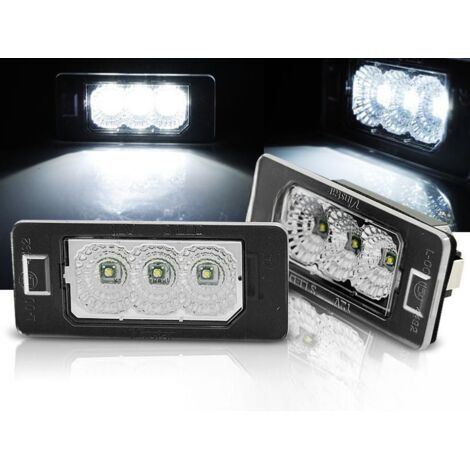 Paire feux de plaque BMW E90/F30/F32/E39/E60/F10/X3/X5/X6 Led-41050423