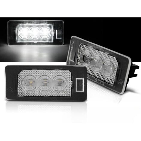 Paire feux de plaque BMW E90/F30/F32/E39/E60/F10/X3/X5/X6 Led-41050642