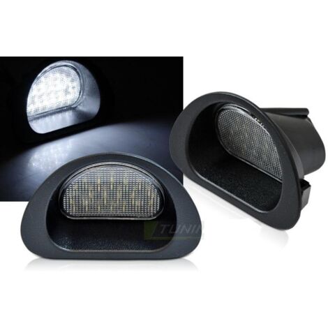 Paire feux de plaque Citroen C1 107 de 2005 a 2013 LED-39014788