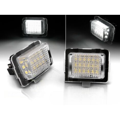 Paire feux de plaque Mercedes W204/W212/C207/C216/W221 LED-41061637