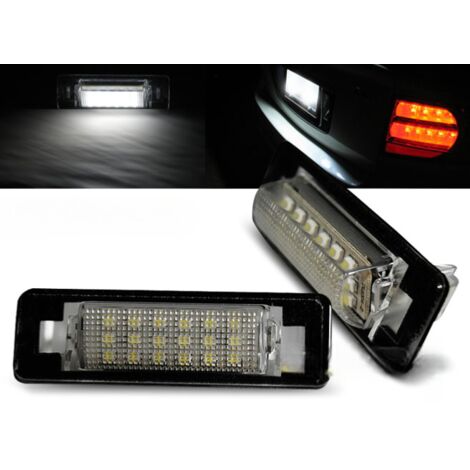 Paire feux de plaque Mercedes W210/W202 LED-41061618