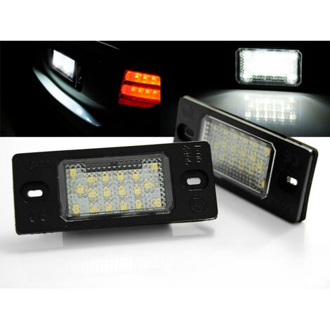 Paire feux de plaque Porsche Cayenne 02-10 Led-41077706