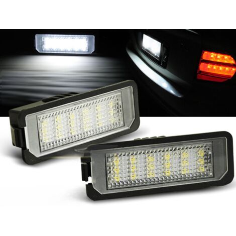 Paire feux de plaque VW Golf IV/V/Passat/Eos/Phateon/New Beetle/Lupo/Polo Led-41077505
