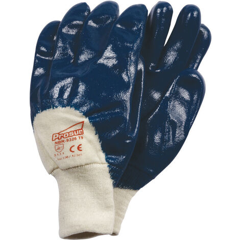 PAIRE GANT ENDUCTION NITRILE BLEU - FORGES DE MAGNE - 384411