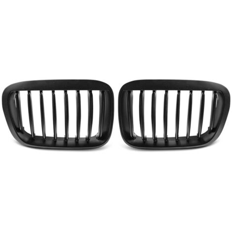 Paire grille calandre BMW serie 3 E46 berline de 05/1998 a 08/2001 Noir-27318073