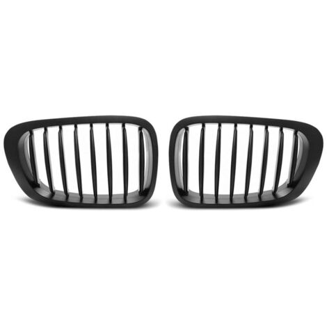 Paire grilles calandre BMW serie 3 E46 coupe cab de 04/1999 a 03/2003 Noir-27318066