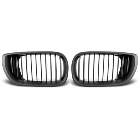 Paire grilles calandre BMW serie 3 E46 de 09/2001 a 03/2005 Noir Berline/Break-27318063