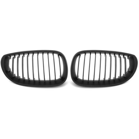 Paire grilles calandre BMW serie 5 E60/E61 de 07/2003 a 2010 Noir-27318068