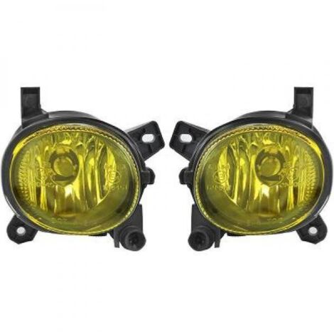Paire Phares antibrouillard avant Audi A4 B8 2007 a 2011 Jaune-37398462