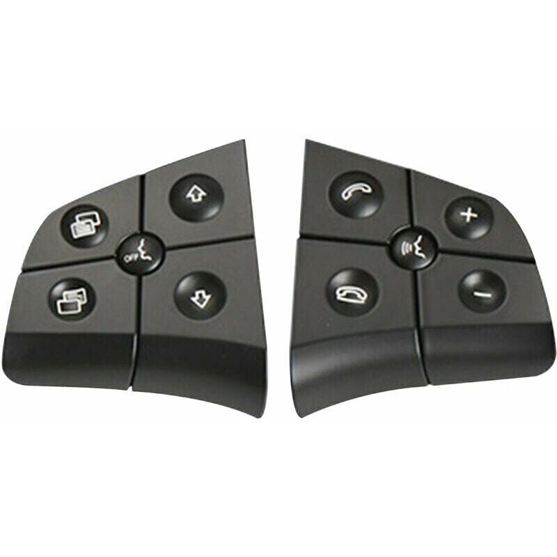 Start - Paire pour mercedes-benz classe ml W164 interrupteur au volant classe b W245 interrupteur multifonction r bouton noir 5 boutons