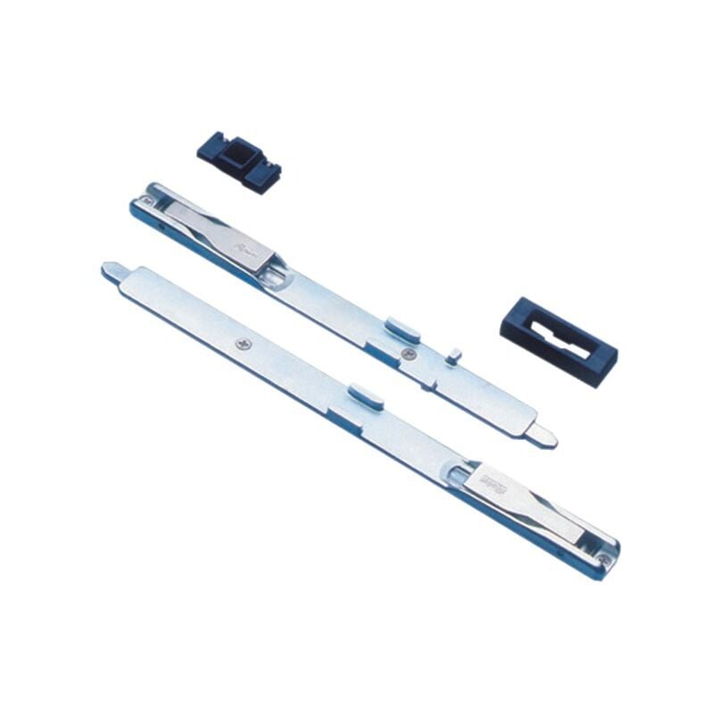 Paire de verrous en applique pour porte semi-fixe + gâche modèle 1503 zingué – Fapim 1503Z5