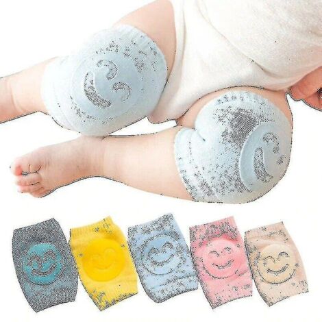 paires de genouillères antidérapantes en coton, protections élastiques pour ramper, guêtres