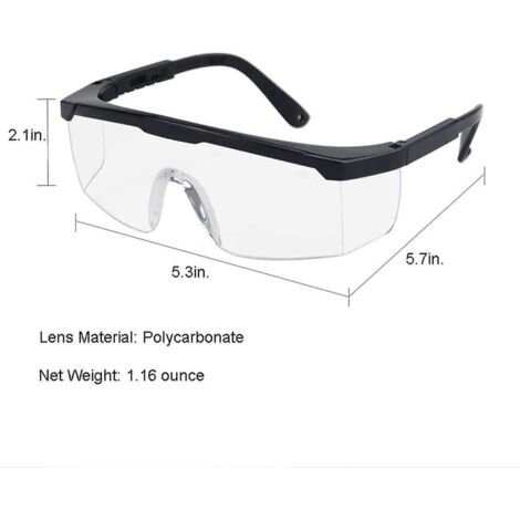 paires de lunettes de sécurité transparentes anti-buée et anti-UV pour enfants, idéales pour le tir, la construction et le bricolage.