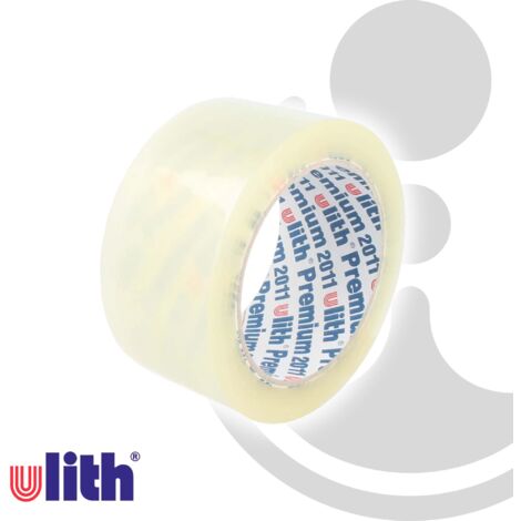 Paketklebeband Ulith-Premium 2011, transparent, 50 mm x 66 m, leise abrollbar