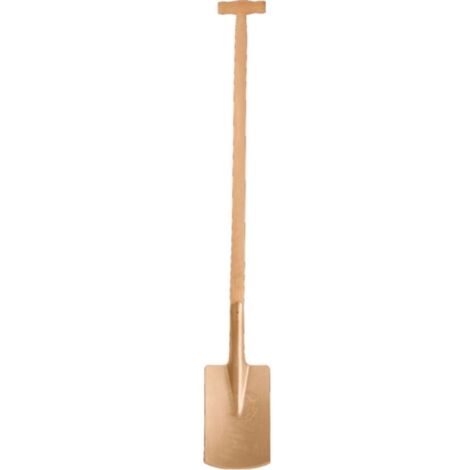 Pala 260x170mm con mango en T sin chispas ENDRES TOOLS