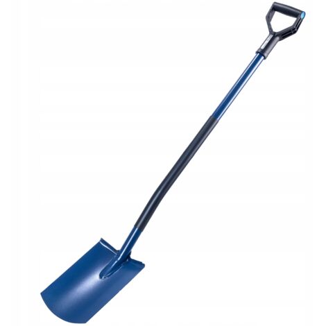 Pala a vanga KADAX dritta 125 cm in metallo da giardino ergonomica e resistente
