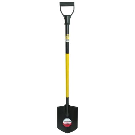 PALA AFILADA, EJE DE METAL, MANGO DE PLÁSTICO - G-200-0451