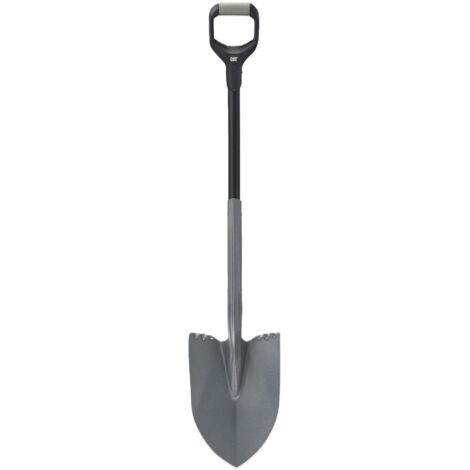Pala badile punta tonda manico a D in fibra serie H Cat - Caterpillar H10-302