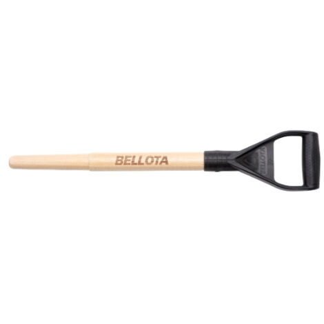 Pala Bellota in alluminio Manico M 5525-A 610 mm con anello in legno