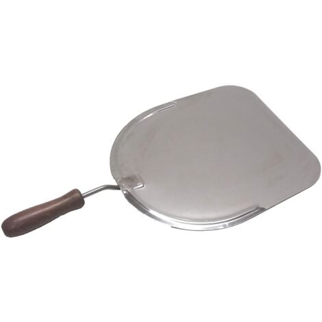 Pala con manico in legno per pane pizza 29,5×33 cm