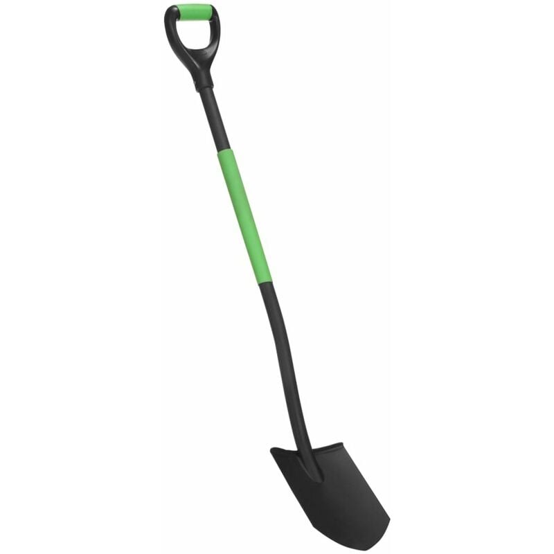 

Pala con punta de jardin con agarre en D acero