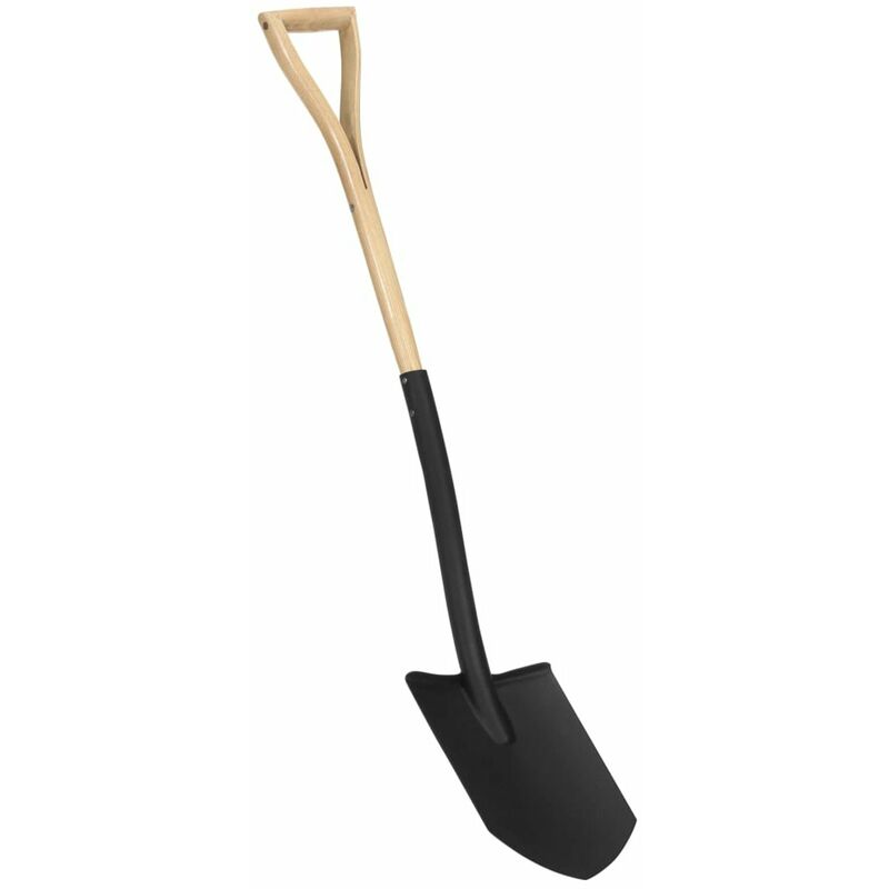 

Pala con punta de jardin con agarre YD acero y fresno