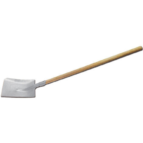 Pala cuadrada m/madera 418x240mm inox ALYCO
