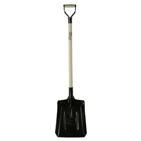 Pala da carbone DEDRA III - Manico in legno, manico a Y in metallo - Attrezzo da giardinaggio