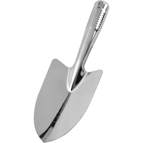 Pala da giardino manuale, mini pala a mano, attrezzo da giardinaggio manuale in acciaio inossidabile, piccola pala per piantare, trapiantare, diserbare, trasportare, livellare e scavare (1)
