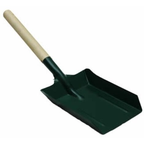 PALA DE CARBONO CON MANGO DE MADERA, GRANDE - L-09 2