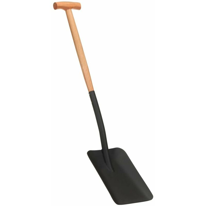 

Pala de jardin con agarre en T acero y madera dura