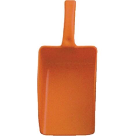 Pala de mano PP hoja naranja tamaño 190x140x75mm CEMO
