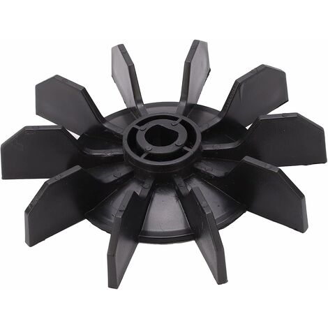 Pala della ventola del compressore d'aria piccola, accessori per compressore d'aria, pala del motore Direct-on-line, diametro esterno dell'albero 14 mm 135 mm