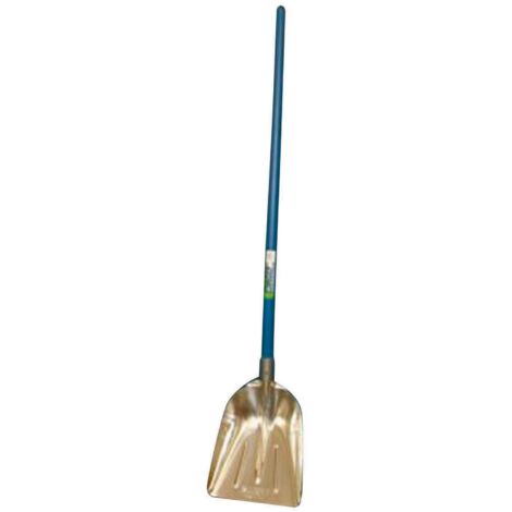 NG Niccolai – Pala Badile Da Neve In Alluminio Con Manico In Legno, Leggera E Pratica, Made In Italy
