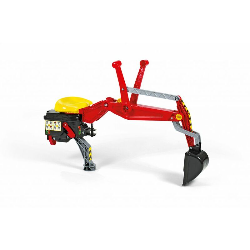 

Pala Excavadora Trasera Roja Rolly Toys