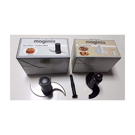 Pala impastatrice + manicotto + lama metallo nero - Robot da cucina e Cuocitutto - MAGIMIX - 2944033519280177106