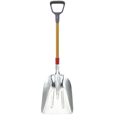 Pala in alluminio per neve 43cm manico D in fibra serieJ Cat-Caterpillar J12-220