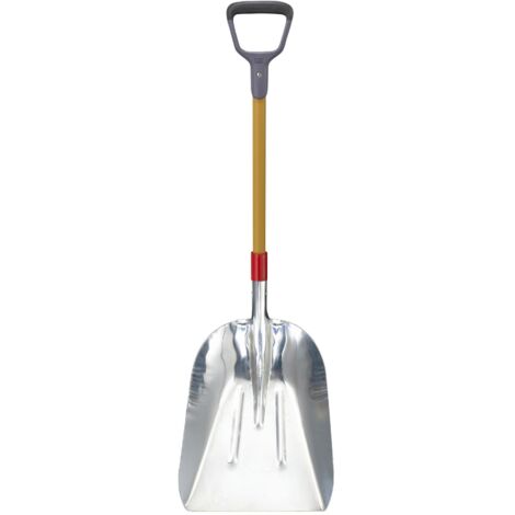 Pala in allumino per neve 37cm manico D in fibra serieJ Cat-Caterpillar J12-201