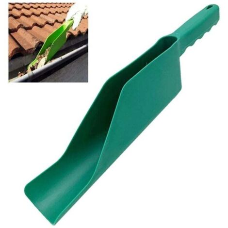Pala para canalones: pala para limpiar jardines, herramienta para limpiar canalones, pala para limpiar canalones, pala para limpiar hojas de jardín