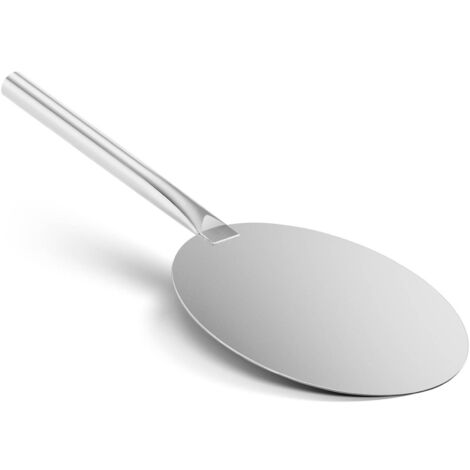 Pala Para Pizza Paleta Panadera De Horno Acero Inoxidable Largo 60cm Ancho 30cm - Plateado,