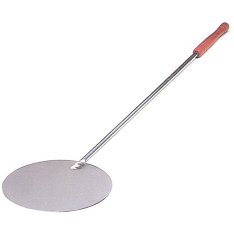 Pala per Pizza Tonda in Acciaio Inox Ø32 cm con Manico 150 cm
