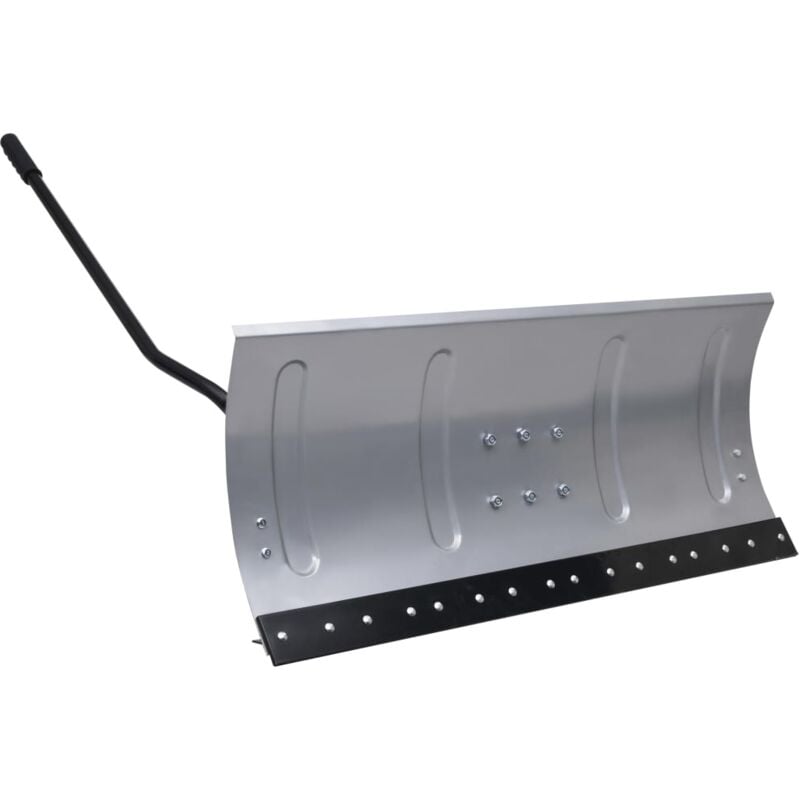 

vidaXL Pala quitanieves para cortacésped 100 cm - Plateado