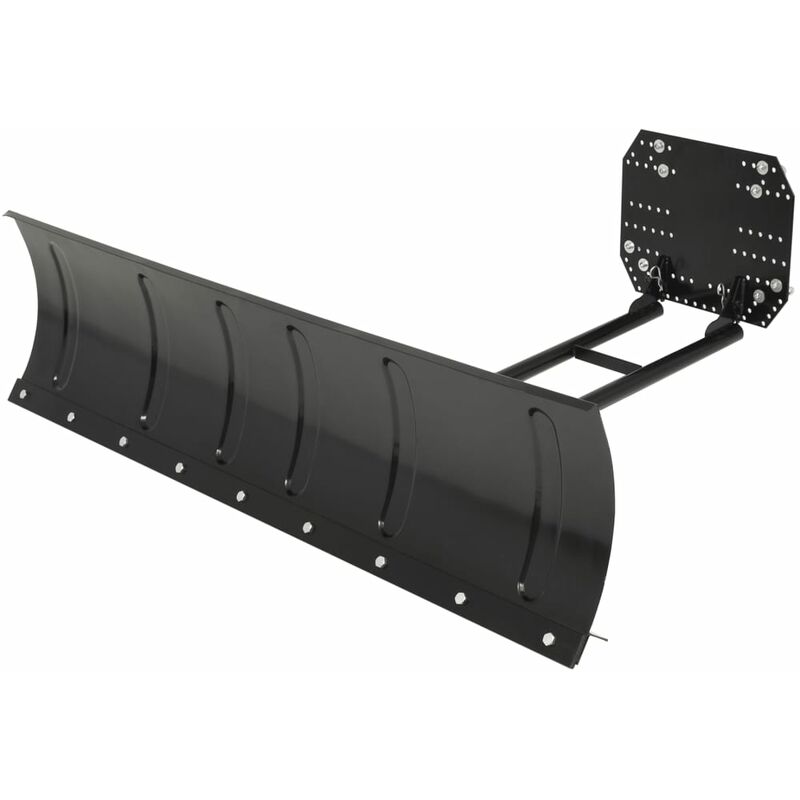 

vidaXL Pala quitanieves para quad ATV 150x38 cm negro - Negro