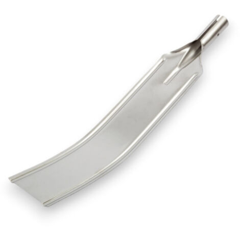 Pala rimuovi brace in acciaio per forni 35x8 cm