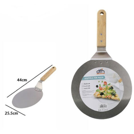 Pala Spatola In Paletta Tagliere Tondo 44 X 25.5 Cm 74184