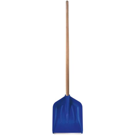 pala spazzaneve blu profilo in alluminio - 130 cm