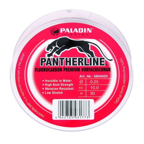 Paladin Angelschnur Vorfach 0,20 mm 30 m/0,20 mm/transparent Angelschnüre & Vorfächer